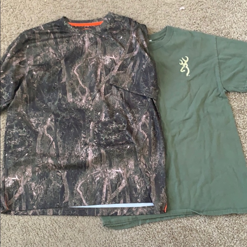 Two camp style shirts